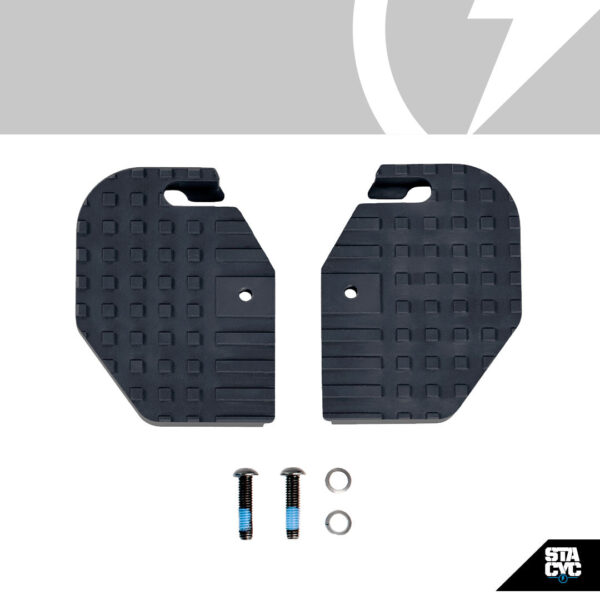 EXTENDED FOOTREST - BLACK 12/16EDRIVE EXTENDED FOOTREST - BLACK 12/16EDRIVE