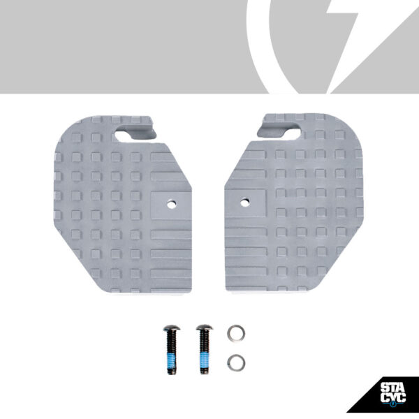 EXTENDED FOOTREST - GUNMETAL 12/16EDRIVE EXTENDED FOOTREST - GUNMETAL 12/16EDRIVE