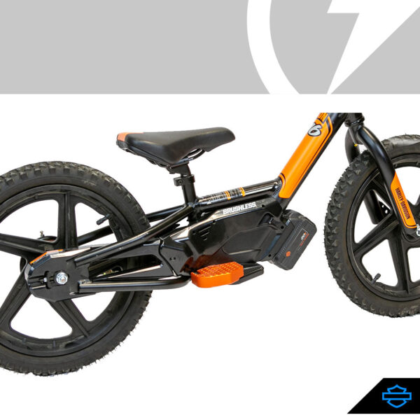 H-D-FootRest-Orange-2 EXTENDED FOOTREST - ORANGE 12/16EDRIVE