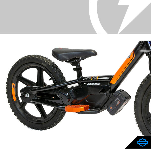 H-D-FootRest-Orange-4 EXTENDED FOOTREST - ORANGE 12/16EDRIVE