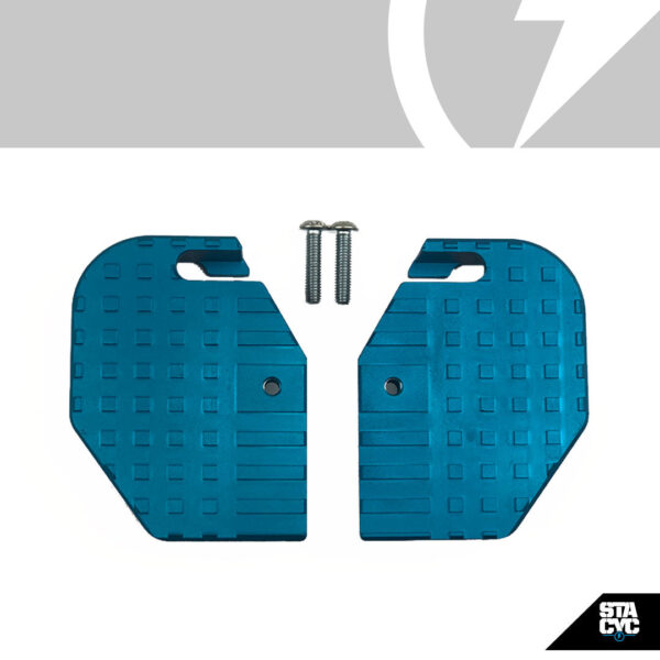 EXTENDED FOOTREST - CYAN 12/16EDRIVE EXTENDED FOOTREST - CYAN 12/16EDRIVE